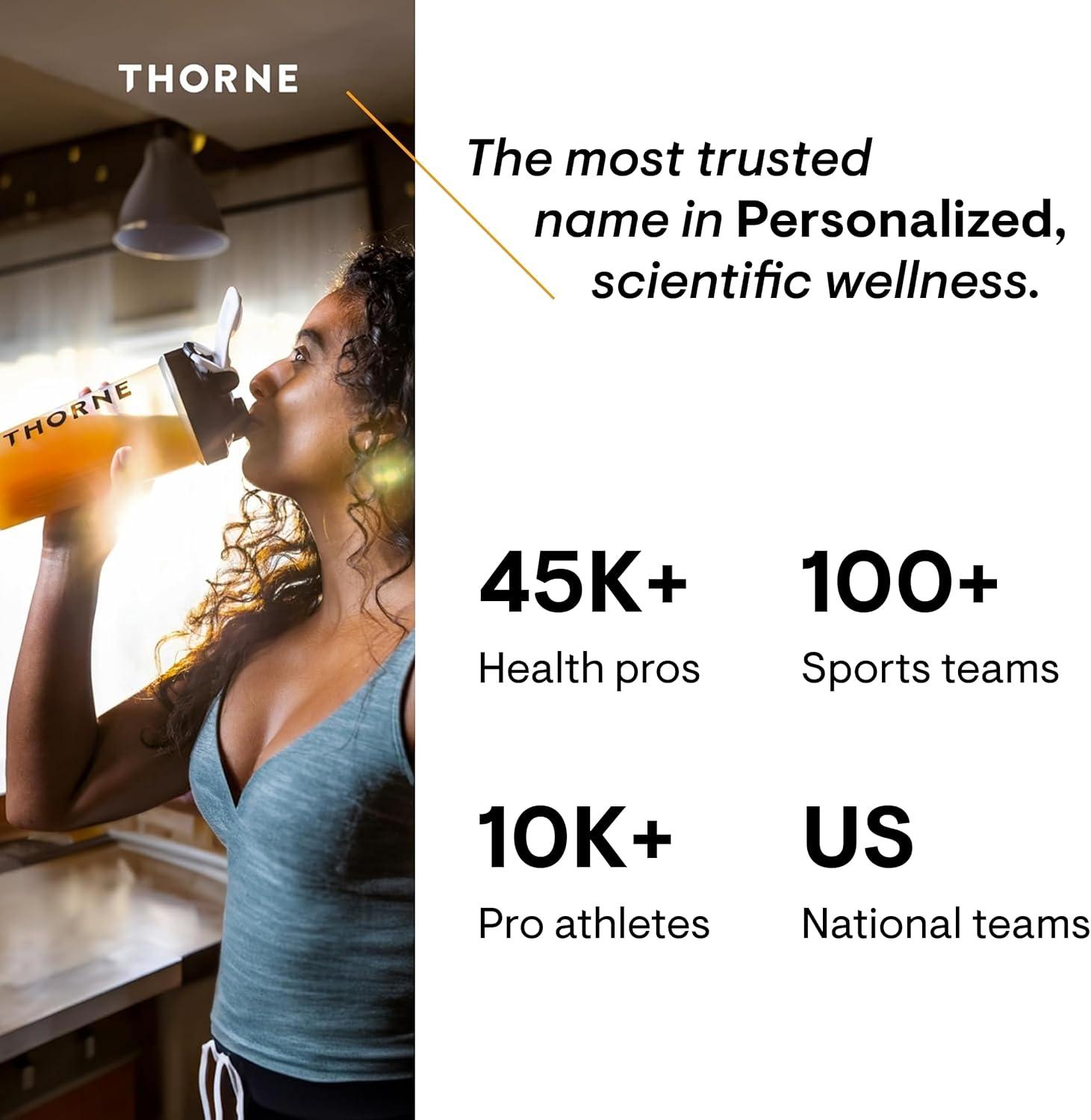 imageTHORNE  PreWorkout Elite  Natural Support for Energy Production and Performance  Citrus Berry Flavored  NSF Certified for Sport  432 Oz  24 Servings