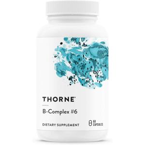 imageTHORNE  BComplex 6  Vitamin B Complex with Active Forms of Essential B Vitamins and Extra B660 Capsules