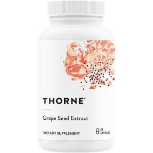 imageTHORNE  Grape Seed Extract Formerly OPC100  Grape Seed Phytosome for Antioxidant Support  60 Capsules