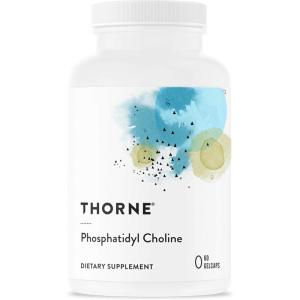 imageTHORNE  Phosphatidyl Choline  Phospholipid Complex for Cell Membrane Support  60 Gelcaps