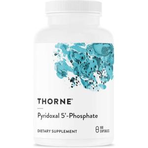 imageTHORNE  Pyridoxal 5Phosphate  Bioactive Vitamin B6 Pyridoxine Supplement for Energy Production and Neurotransmitter Synthesis  180 Capsules