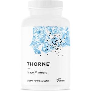 imageTHORNE  Trace Minerals  Dietary Supplement with Zinc Boron ampamp Selenium  Chelated Forms  Comprehensive Formula  90 Capsules