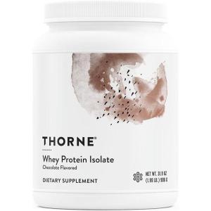 imageTHORNE  Whey Protein Isolate  21 Grams of EasytoDigest Whey Protein Powder  NSF Certified for Sport  Vanilla  1379 Ounces  14 PacketsChocolate
