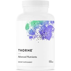 imageTHORNE  Advanced Nutrients  Multivitamin and Mineral Supplement with Nicotinamide Riboside Hydrogen Malate  Foundational Support Healthy Aging and Eye Health  240 Capsules  30 Servings