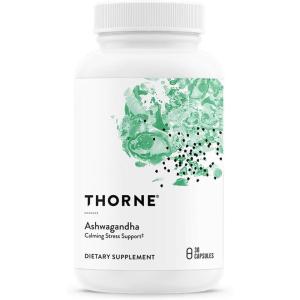 imageTHORNE  Ashwagandha  Highly Concentrated Shoden  Calming Stress Support for Women ampamp Men  Supports Daytime Energy Mental Clarity ampamp Optimal Immune Function  30 Capsules