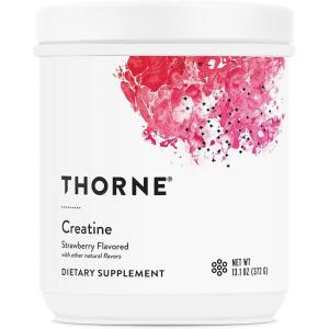 imageTHORNE Creatine  Micronized Creatine Monohydrate Powder  Support for Muscles ampamp Cognitive Function  for Women ampamp Men  Unflavored  NSF Certified for Sport  5 g per Serving  90 ServingsStrawberry
