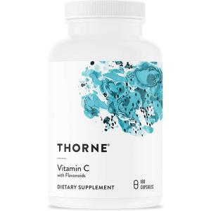 imageThorne Vitamin C with Flavonoids  Blend of Vitamin C and Citrus Bioflavonoids from Oranges The Way Theyre Found Together in Nature  180 Capsules
